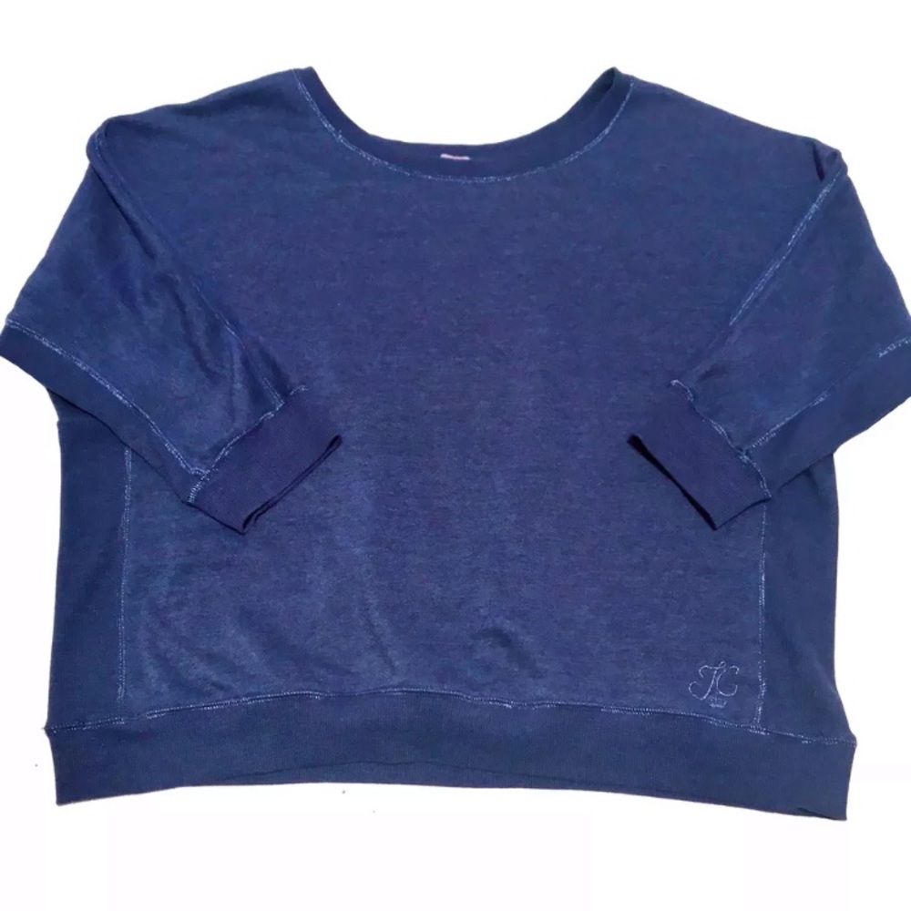 Juicy Couture Tie Detail Pullover Royal Blue XL